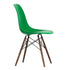 Cadeira Eames em Plástico DSW / Base dark maple
